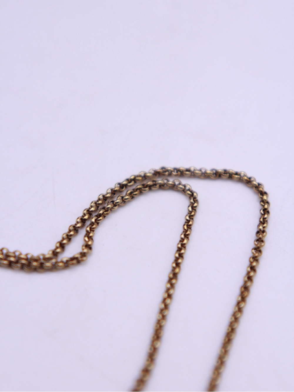 Fossil Gold-Tone Necklace with Clear Crystal Cluster - Picture 5 of 6